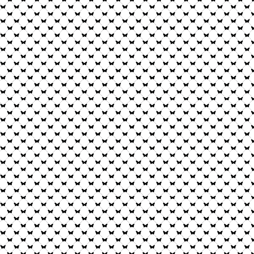 Quilted Butterflies Pattern Acrylic Sheets - CMB Pattern Acrylic